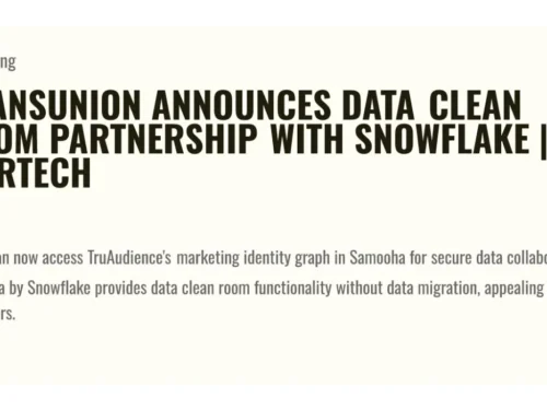 TransUnion Collaborates with Snowflake for Data Clean Room Solution