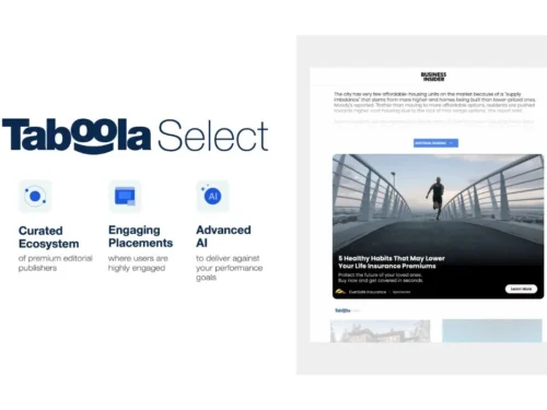 Taboola Introduces Taboola Select, Empowering Large Advertisers to Drive Performance Campaigns on a Curated Set of the World’s Most Trusted Publishers