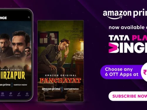 Tata Play and Amazon Prime Collaborate to Offer Prime Benefits to Viewers Across TV and OTT