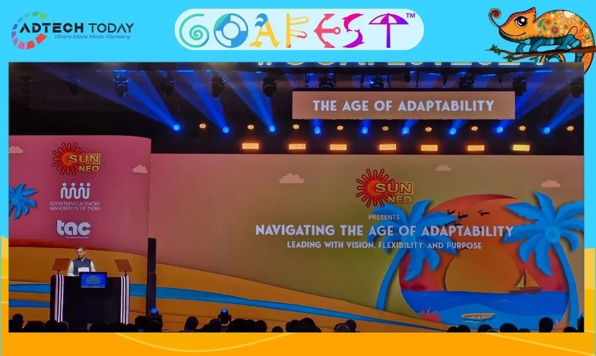 Goafest 2024, Sun Neo, Sanjiv Mehta, Adaptability, Visionary Leadership, Innovation, Resilience, Dynamic Purpose, Agility, Growth Mindset, Leadership Attributes, Business Success, The age of Adaptability, advertising, marketing, Goafest,
