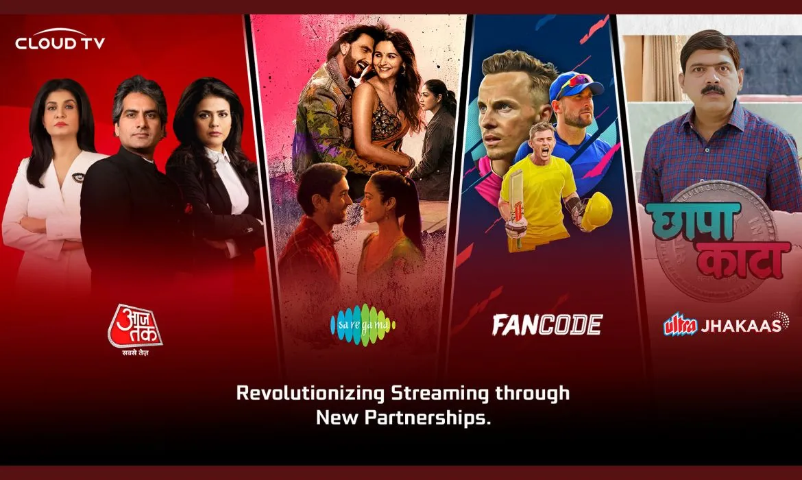 Cloud TV, India TV OS, Smart TVs, India Today Group, Saregama, Fancode Sports App, Ultra Jhakaas, OTT App, CloudWalker, Streaming, Technologies, Live TV channels,