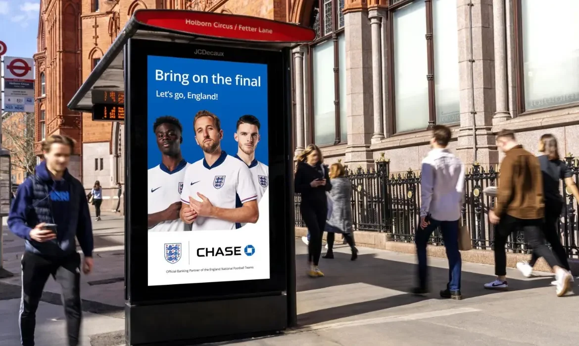 Chase and JCDecaux Generate Excitement for the Euros with Programmatic Campaign