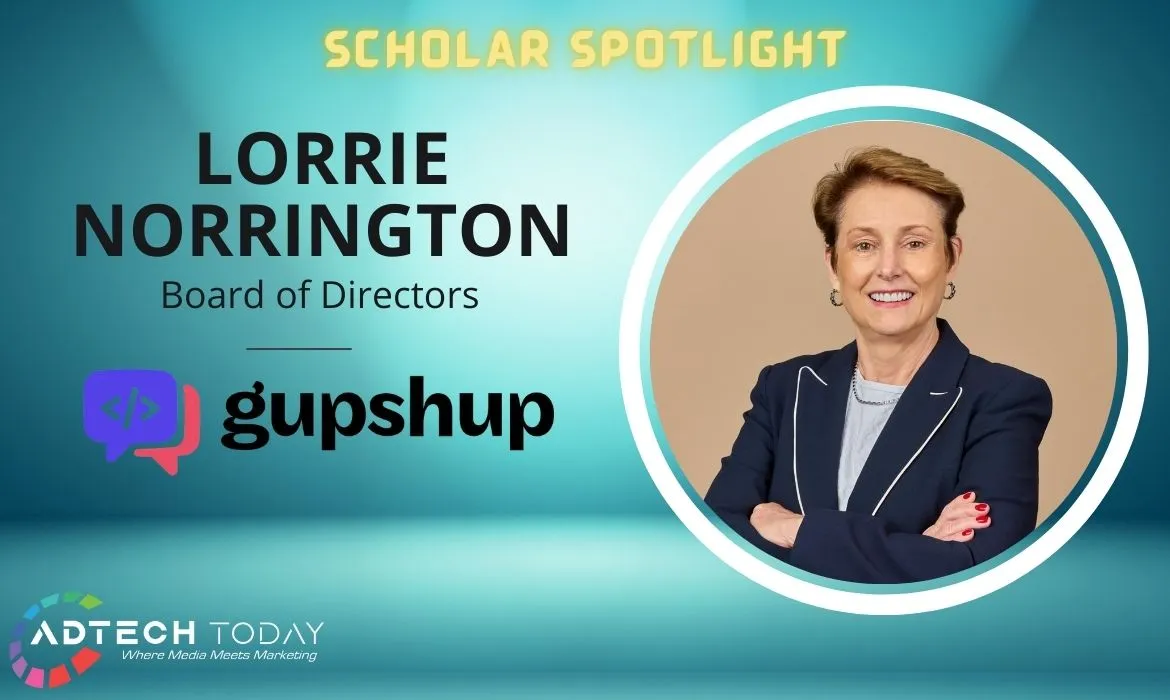 Gupshup, Lorrie Norrington, Board of Directors, tech veteran, Colgate-Palmolive, Hubspot, Asana, eBay, SaaS, leadership, Generative AI, Conversational Cloud, growth, governance,