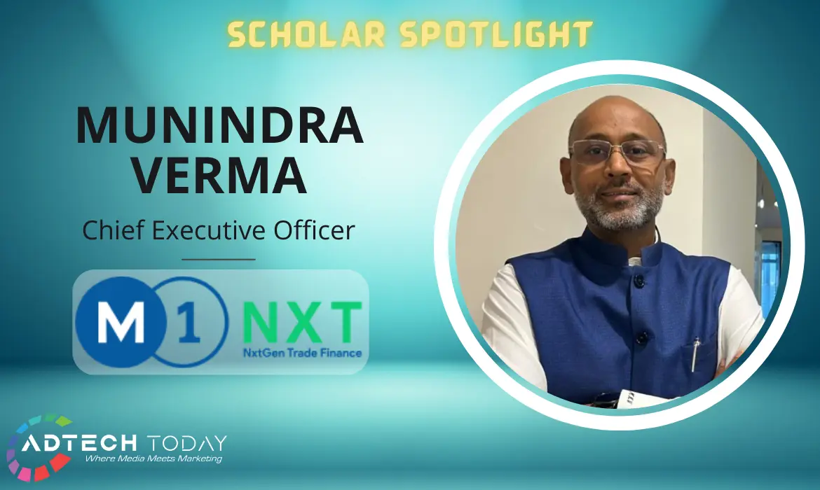 Export business, Munindra verma, linkedin, M1nxt, Jacob raphael, invoice financing, M1xchange, cash flow, trade finance, invoice factoring, financial institutions, appoints Munindra, chief executive officer, chief executive, Mr. munidra, Munindra Verma, Mynd, M1 NXT, CEO, Appointed, Scholar spotlight, Sundeep Mohindru, Mynd Group, ITFS, International Financial Services Centres Authority, IFSCA, strategy, transformation, transaction, banking professional, knowledge, international business, corporate banking, transaction banking, digital technologies, digital, transparency, ITFS, financing opportunities, global financing,