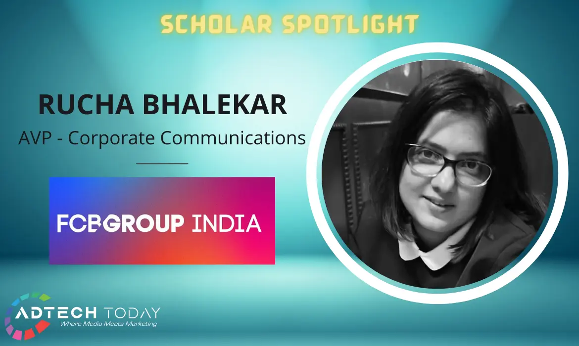 Foote cone, Mumbai, FCB Global, advertising agency, fcbgroupindia, south asia, fcb interface, afaqs, adweek international, draft fcb, FCB Group India, Rucha Bhalekar, corporate communications, Savitribai Phule, AVP, associate vice president, director, headquarters, FCB Kinnect, Isobar India, CHIMERA, PRactice, Httpool, digital communications, brand, consumer, corporate, company, digital agency, Kinnect, experience,