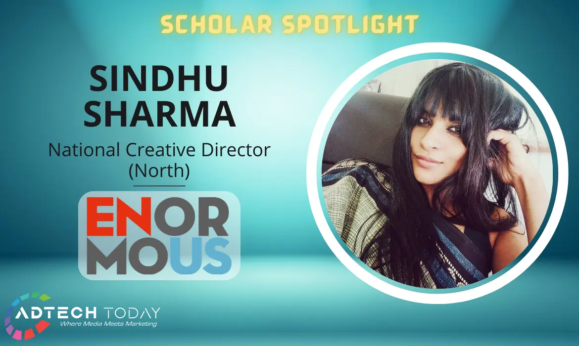Enormous, Sindhu Sharma, National Creative Director, NCD, creative, north, creative leadership, leadership, growth story, brand growth, brand, creative excellence, campaigns, Google, creative director, group creative, Sindhu Sharma, Ashish Khazanchi, managing Partner, northern markets, visionary, leadership, creative journey, campaigns, award winning campaigns, impactful campaigns, Publicis Capital, ET Brand Equity, young creatives,