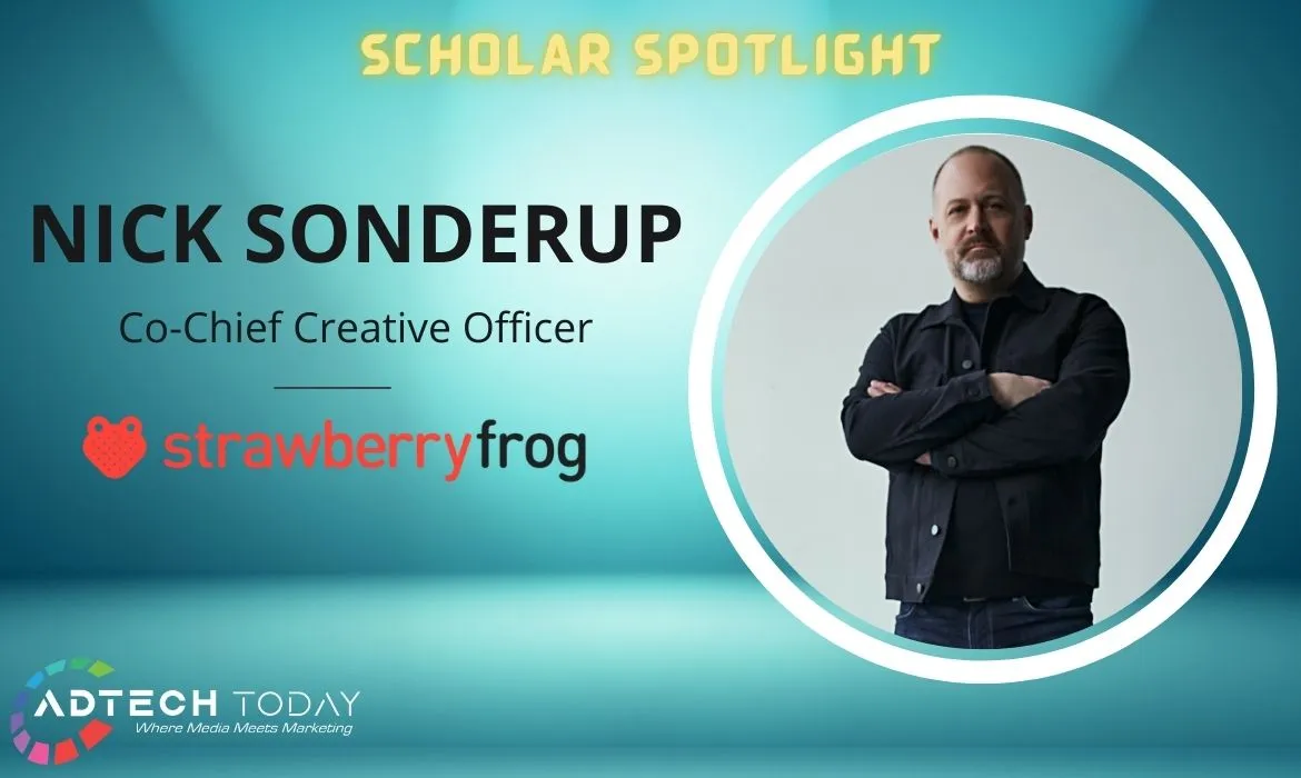 StrawberryFrog, promotion, Co-CCO, Nick Sonderup, Tyler DeAngelo, creative leadership, advertising, purpose-driven, innovation, agency strategy,