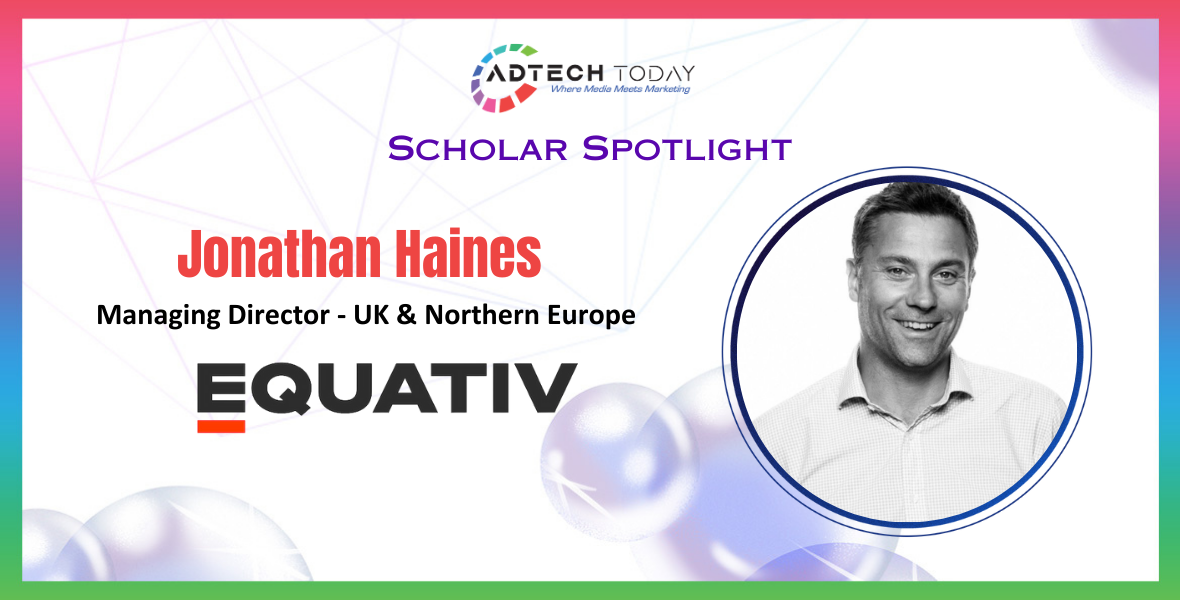 Equativ, independent ad platform, ad platform, managing director, digital media, business development, technology, publishing, experience, expertise, enterprise sales, UK, Northern Europe, sales, publishing related role, commercial partnerships, global media, client leaders, Pierce Cook-Anderson, Jonathan Haines, managing director, Equative Buyer Connect, EBC, identity landscape, advertising performance, advertising, privacy first, Sharethrough, curation platform, independent omnichannel, ad exchange, ad marketplaces, global ad marketplace, media owners, technology partners, programmatic value, walled gardens, emir teffaha, commercial, addressability, strategic thinking,