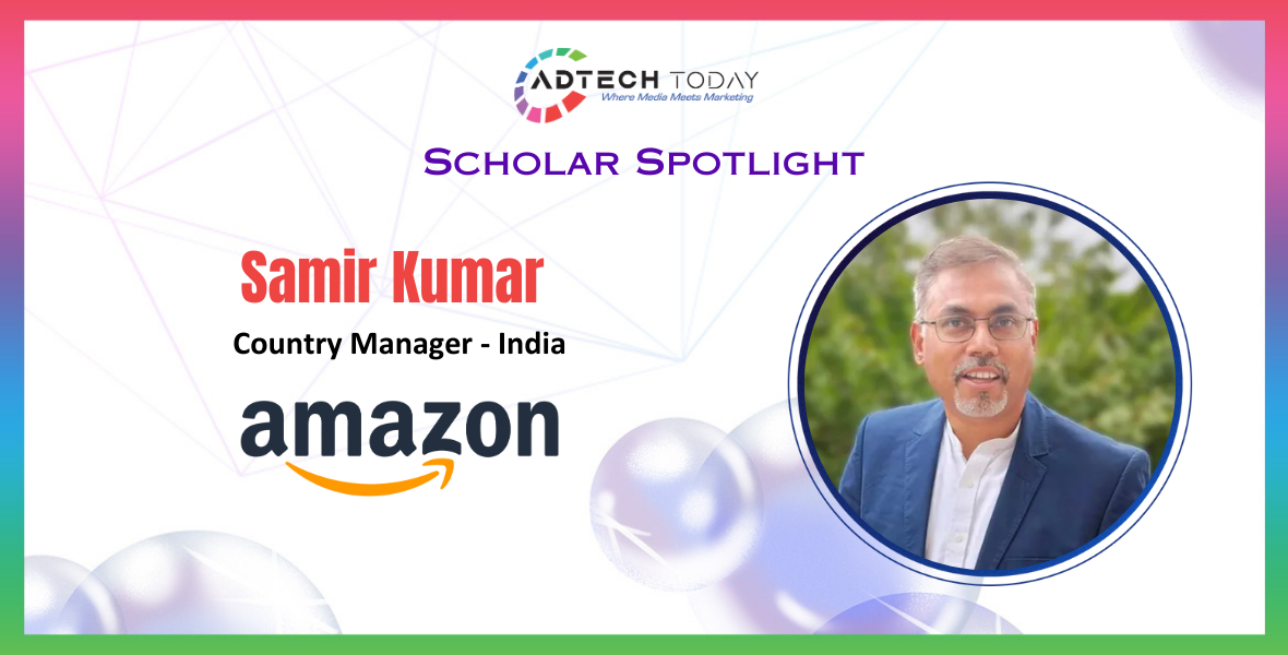 Amazon India, Samir Kumar, emerging market, marketplace, Amazon, online retail, retail market, ecommerce, online shopping, country director, brand makers, veteran, leadership, India business, consumer business, operational duties, consumer operations, internal email, responsibilities, SVP, Categories, Saurabh Srivastava, Amit nanda, Aastha Jain, growth initiatives, Harsh Goyal, Everyday Essentials, competition, funding, Flipkart, Meesho, internet usage, smartphone penetration, smartphone, India business,