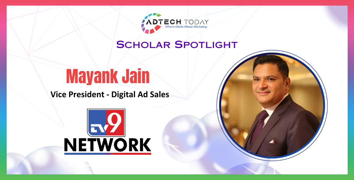 Office, cloud tv, tv9 telugu news channel, distrotv, associated broadcasting, tv9 kannada, Jiotv, Tv9 news, TV9 logo, Times Internet, Mayank Jain, TV9 Network, TV9, Digital Ad Sales, digital ad, vice president, experience, regional head, digital sales, ad sales, Bharatvarsh, advertising, integrated marketing, sponsorship, media buying, team management, market research, business strategy, business planning, leadership, Star TV, Fox International Channels, Amar Ujala, publications, ETV, Eenadu, print, radio, TV, digital media, media solutions, sales, branded content, events, sales specialist,