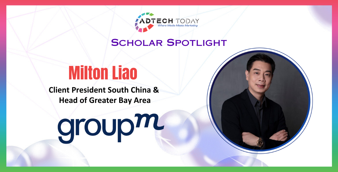 GroupM China, Milton Liao, Wavemaker, Outbound business, WPP, GroupM, Greater Bay area, Rupert McPetrie, Client President, South China, media investment, operations, client portfolios, GBA, service quality, business, international expansion, senior leadership, chief business officer, client base market dynamics, complex market, integrated outbound business, collaboration, 3C, FMCG, tourism, automotive brands, brand venture, growth strategy, global brands, Chinese mainland,
