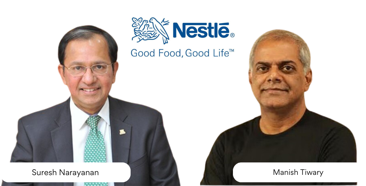 Amazon India appoints, Narayan retires, CMD, glasses, Narayanan Chairman, FMCG giant, Nestle India Ltd, India, CEOs, Manish Tiwary, Suresh Narayanan, Nestle India, brand markers, Managing Director, Amazon India, career, retirement, Swiss packaged food, packaged food company, exchange filling, approvals, digital services, amazon digital services, more consumer brands, consumer brands, consumer business, seller services, architect, explosive growth, e-commerce, homegrown rival, large-scale operations, strategic initiatives, consumers goods, consumer goods industries, general management, sales, marketing, ecommerce, Unilever, turnaround CEO, nestle maggi, solid growth path, nutritional health solutions, pet care business, food giant, senior leadership,