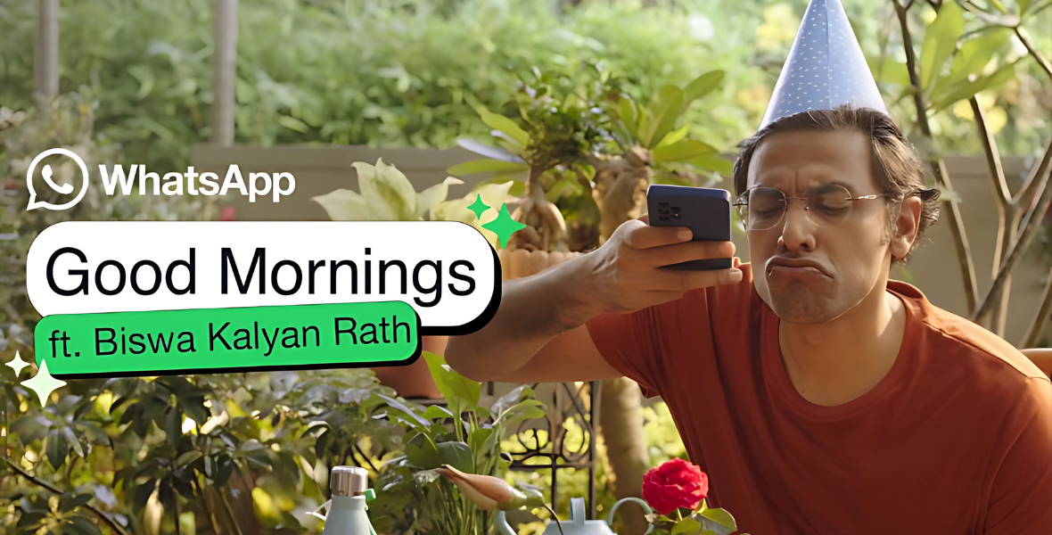 WhatsApp, Only Much Louder, OML, Message Privately, privacy, comedians, Good Mornings, Zakir Khan, Biswa Kalyan Rath, Aakash Gupta, Gurleen Pannu, Meta, consumer awareness, digital security, two-step verification, Meta Verified Badge, spam protection, scams, social media collaboration, humor, storytelling,