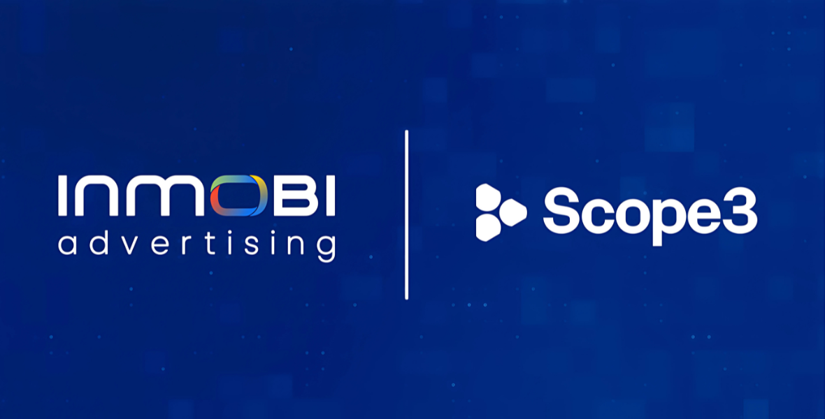inmobi advertising, scope3, sustainability, green media, digital advertising, carbon emissions, ad tech, mobile advertising, eco-friendly, media strategy,