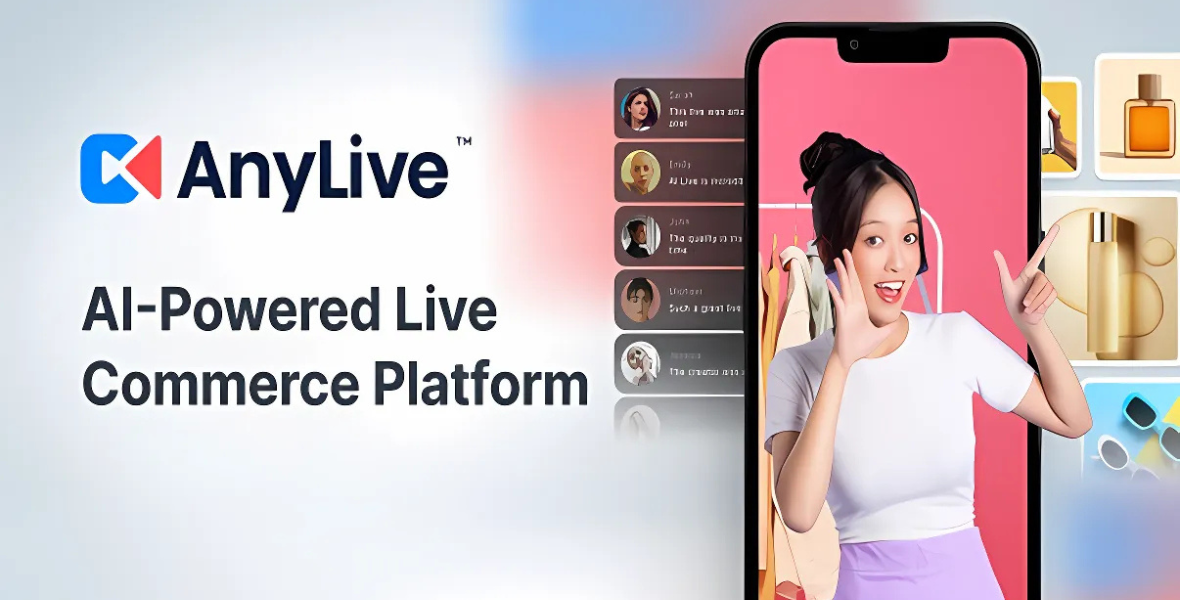 AnyMind Group, Any Live, Gen AI, Live Commerce, Virtual Streamers, E Commerce Innovation, Digital Transformation, Cross Border Commerce, Social Commerce, Multilingual Marketing, APAC E Commerce, AIin Marketing, Influencer Marketing, Any Tag, Southeast Asia Market, Digital Marketing Trends, E Commerce Solutions