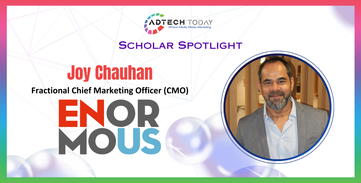 Enormous Brands, Joy Chauhan, Fractional Chief Marketing Officer, Indian advertising industry, marketing leadership, client growth solutions, strategic brand management, independent agencies, Enormous India, Ashish Khazanchi,