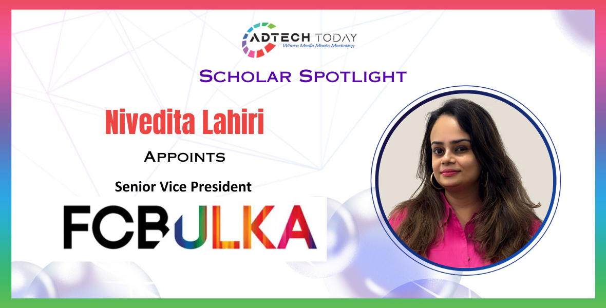 Nivedita Lahiri, FCB ULKA, Senior Vice President, Advertising Leadership, Communications Expertise, FMCG Advertising, Finance Marketing, Real Estate Campaigns, Client Success, Marketing Innovation, Advertising Industry,