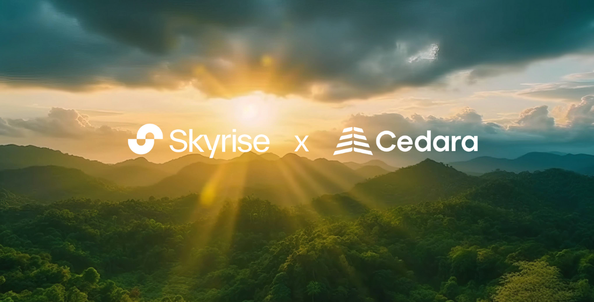 Skyrise, Cedara, media decarbonisation, sustainable advertising, carbon emissions measurement, Ad Net Zero, omnichannel media, carbon removal projects, audience-first DOOH, carbon-efficient advertising, sustainable media campaigns, carbon intelligence platform, net zero media, low-emissions inventory,