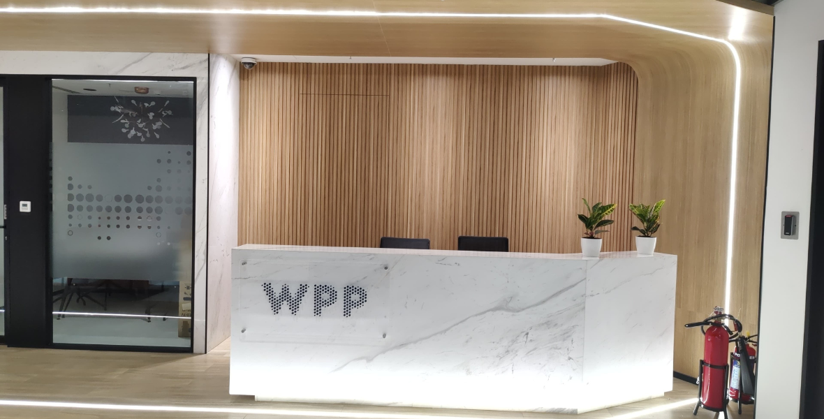 Chennai, WPP, investment, campus, chennai campus, market, state-of-the-art, growth engine, global support functions, enterprise technology, technology, Mumbai, Gurgaon, global strategy, inspiring, collaborative, flexible spaces, talent, technological capabilities, career development, scale presence, growing markets, RMZ One Paramount, employee experience, marketplace, food and beverage option, futsal court, running track, yoga deck, art installations, net zero, net zero commitments, green building, green building materials, roof collection, sustainability, sustainability credentials, LEED Platinum certified, grey water recycling, on-site electricity generation, regenerative architecture, CVL Srinivas, Country Manager, operation scalability, global support function, growth driver, technological innovation, creative outputs, specialist skillsets, creativity, growth ambitions, populous nation, Mark Read,