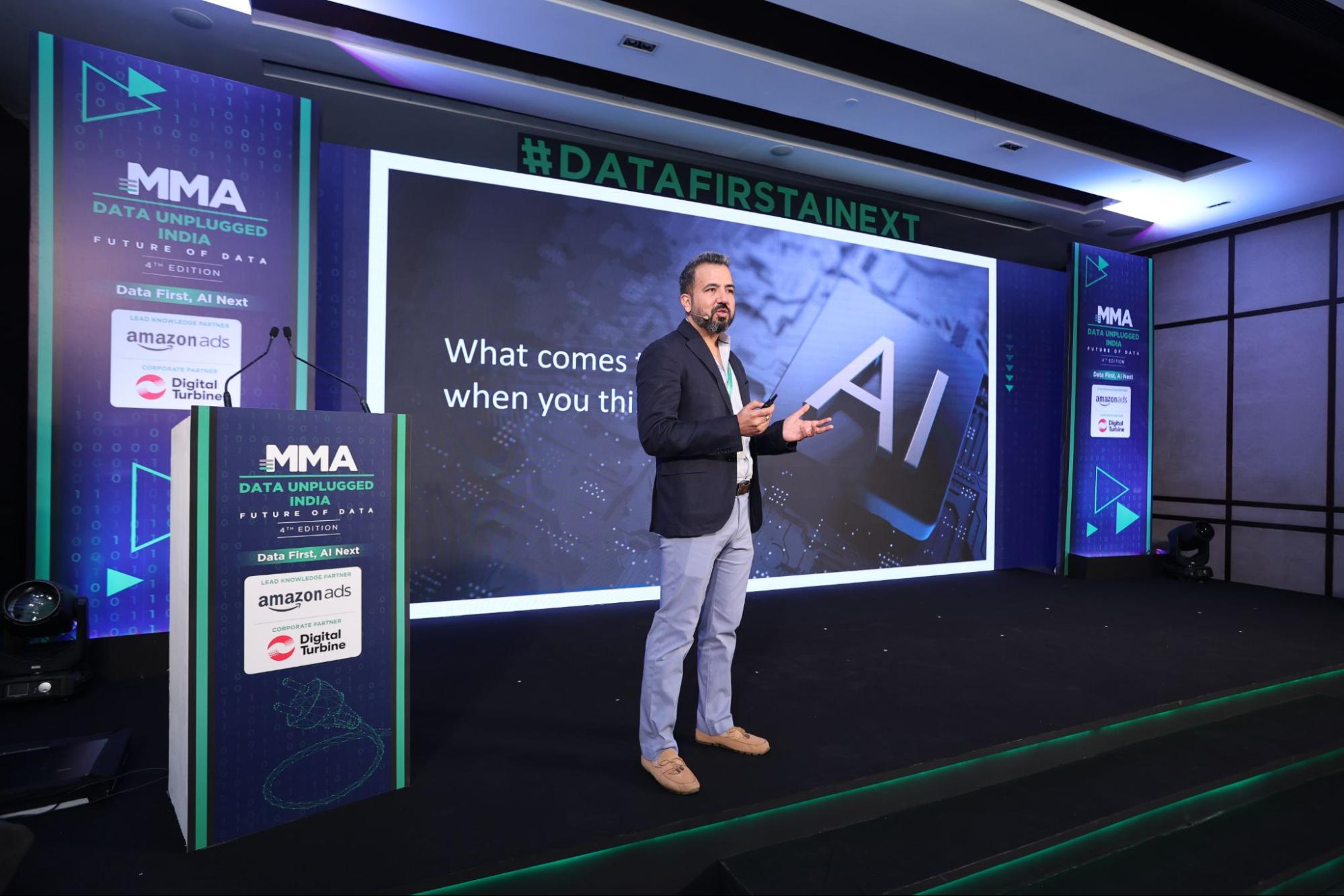 MMA India, Amazon Ads, Retail Media, Data Unplugged, AI, Digital Advertising, Marketing Strategies, Shopper Behavior, Data-Driven Marketing, Performance Marketing, Data First AI Next, Adtech, Marketing Insights, Consumer Behavior, Advertising Trends, Retail Media 2.0, Marketing Professionals, APAC, Digital Transformation, Data Maturity, AI-Driven Business, Digital Media, Marketing Innovation, Brand Building, Ecommerce Marketing, AI Marketing, Consumer Engagement, Digital Media Solutions, Marketing Technology, Data Insights, AI Readiness, Marketing Automation, Data Archetypes, Data Leadership, Retail Advertising, Marketing Campaigns, 