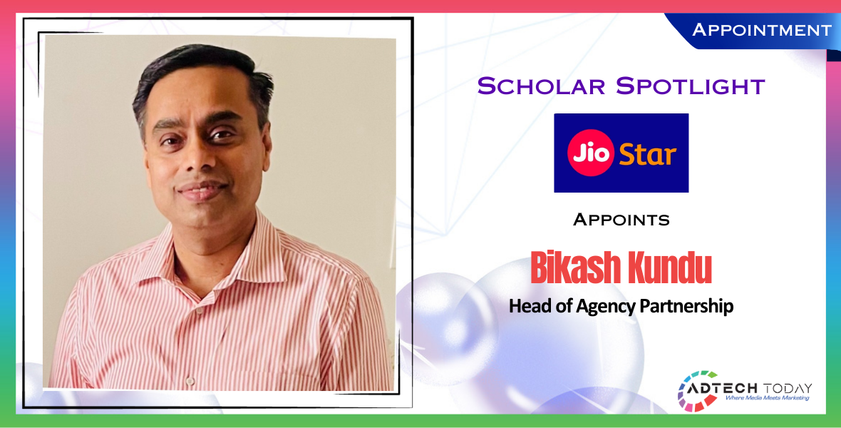Bikash Kundu, JioStar, Head of Agency Partnership, Viacom18, Senior Vice President, Revenue, Regional Channels, Media, Entertainment, Advertising, Marketing, Broadcasting, Digital, Print, Sales, Syndication, Kids' Cluster, Satyam Infoway, UTV-Disney, Sahara One Media, India.com, Bennett Coleman & Co., Times School of Marketing, Delhi University, Agency Partnerships, Industry Insights, Growth Initiatives, Media Sector,