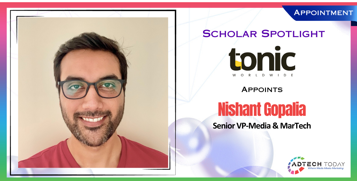 Tonic Worldwide, Nishant Gopalia, Senior VP Media & MarTech, digital marketing expert, Viacom18 digital media, FIFA World Cup media campaigns, IPL media campaigns, BCCI Cricket tournaments, GroupM experience, PHD agency, Performics agency, digital marketing leadership, entertainment marketing, OTT sector, FMCG digital marketing, Banking digital campaigns, D2C marketing, media solutions, media practice leadership, MarTech tools, ROI-driven marketing, brand growth strategies, marketing and business objectives, Tonic Worldwide appointment, digital marketing in India, Nishant Gopalia career, media innovations,