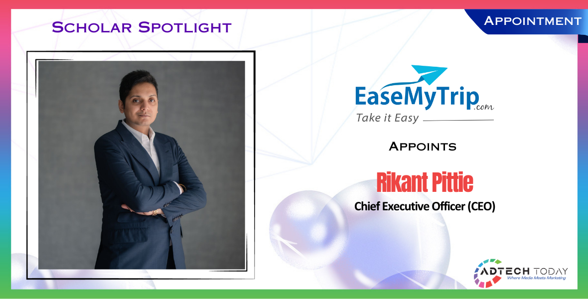EaseMyTrip, Rikant Pittie, CEO appointment, Nishant Pitti, leadership change, travel tech, online travel platform, travel services, zero-convenience fee, electric vehicle manufacturing, Easy Green Mobility, CII Delhi State Council, tourism, strategic leadership, business leadership, innovation in travel, sustainability, company growth, customer experience, travel industry, travel technology, EaseMyTrip CEO,