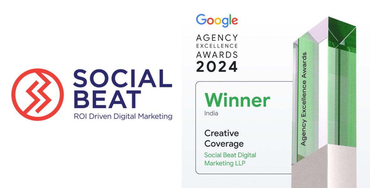 Social Beat, Google Agency Excellence Awards 2024, Creative Coverage category, Fortune Kachi Ghani Mustard Oil, digital marketing agency, innovative campaigns, data-driven strategies, YouTube impressions, keyword searches, digital growth partner, influencer marketing, performance marketing, digital marketing in India, Social Beat awards, Adani Wilmar, Mahindra Finance, boAt campaigns, Niyo campaigns, Sukoon Health campaigns, advanced digital strategies, cultural storytelling, Social Beat recognition, digital media investment, Google Premier Partner, Meta Business Partner, impactful digital campaigns, influencer.in, D2Scale, Social Beat achievements, digital growth solutions, Social Beat clients, Fortune Foods marketing, digital marketing success, creative execution,