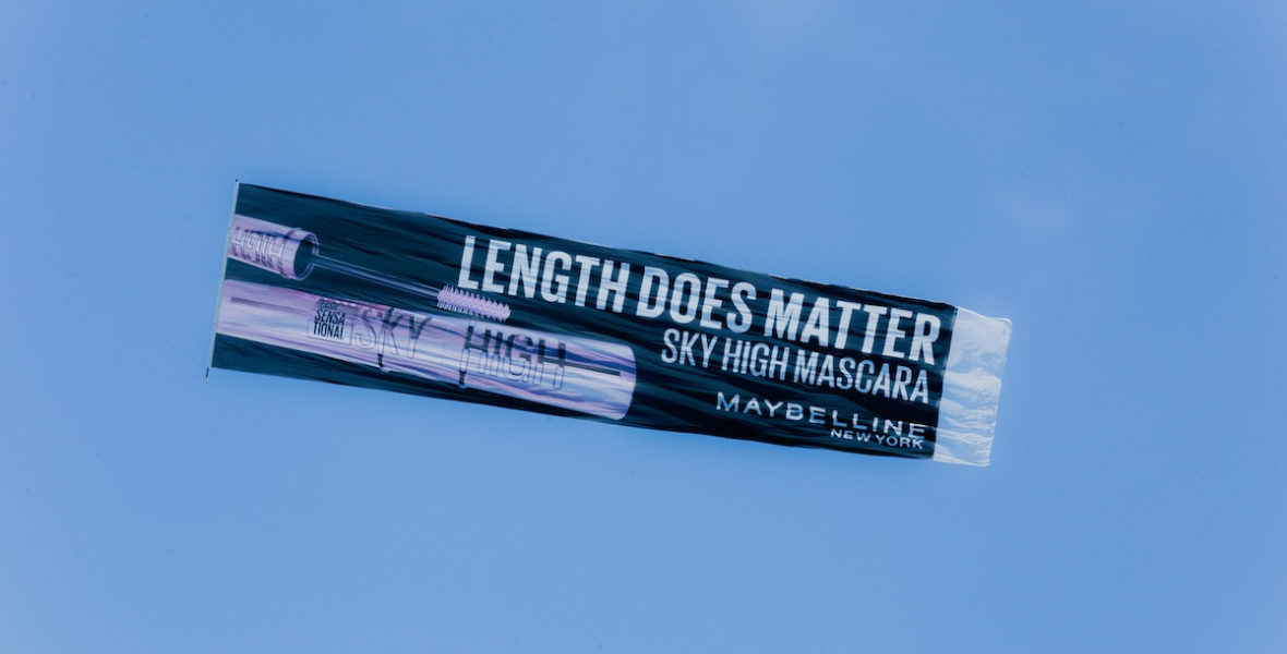 Wavemaker, Maybelline, Sky High Mascara, Australia, New Zealand, OOH, RuPaul, Shay Mitchell, advertising campaign, youth marketing, brand presence, influencer marketing, media placements, pop-up experience, Bondi Beach, JCDecaux, oOh!Media, mascara, celebrity endorsements, Sydney, Melbourne, Auckland, airport locations, 1 Swanston Street, Bourke St Mall, Apollo site, advertising strategy, high-traffic areas, summer campaign, trendsetting, mascara brand, Maybelline New York, Sky High Mascara campaign, unique local angle, Sydney's coastline, Bondi Beach activation, Yayoi Kusama infinity rooms,