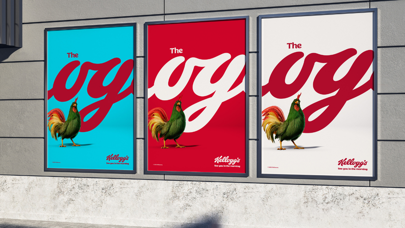 Kellogg’s, Leo Burnett, Cornelius, OOH campaign, breakfast brand, Europe, Masterbrand, creative platform, brand identity, advertising, Kellogg’s heritage, brand visual identity, Landor, TV advertising, digital marketing, social media, retail marketing, instore advertising, dynamic DOOH, media planning, Carat, playful creative, Kellogg’s logo, brand assets, vibrant creative, marketing campaign, breakfast lovers, advertising activation, commuter areas, brand appeal, iconic brand, urban advertising, creative excellence, full-funnel campaign, 