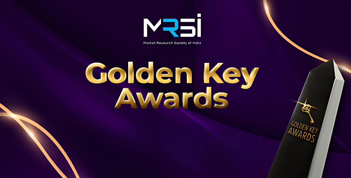 Golden Key Awards 2024, Market Research Society of India, MRSI, market research awards, research excellence, business impact, research innovation, data analytics, consumer insights, market analysis, research leadership, research methodology, storytelling in research, technology in research, AI-powered research, developmental research, business strategy, industry recognition, research awards, best researcher under 30, best client insight team, best research methodology innovation, best business impact through analytics, best business impact through research, best operations team, best client servicing team, most humane organisation award, most effective story-teller award, best data collection innovation, best communication crafting research, best work in emerging sectors, research and analytics industry, award-winning research, market research trends, industry thought leadership, Flipkart, Myntra, Kantar, Ipsos, IKEA, Hindustan Unilever Limited, Nestlé India, ITC, Datamatics Global Services, Metrix Research & Analytics, Viswanathan Anand, C.K. Sharma, Ashok Das, Dr. Lalit S. Kanodia, research excellence awards, innovation in research, emerging market trends, strategic market insights, e-commerce research, brand narratives, consumer behavior analysis,