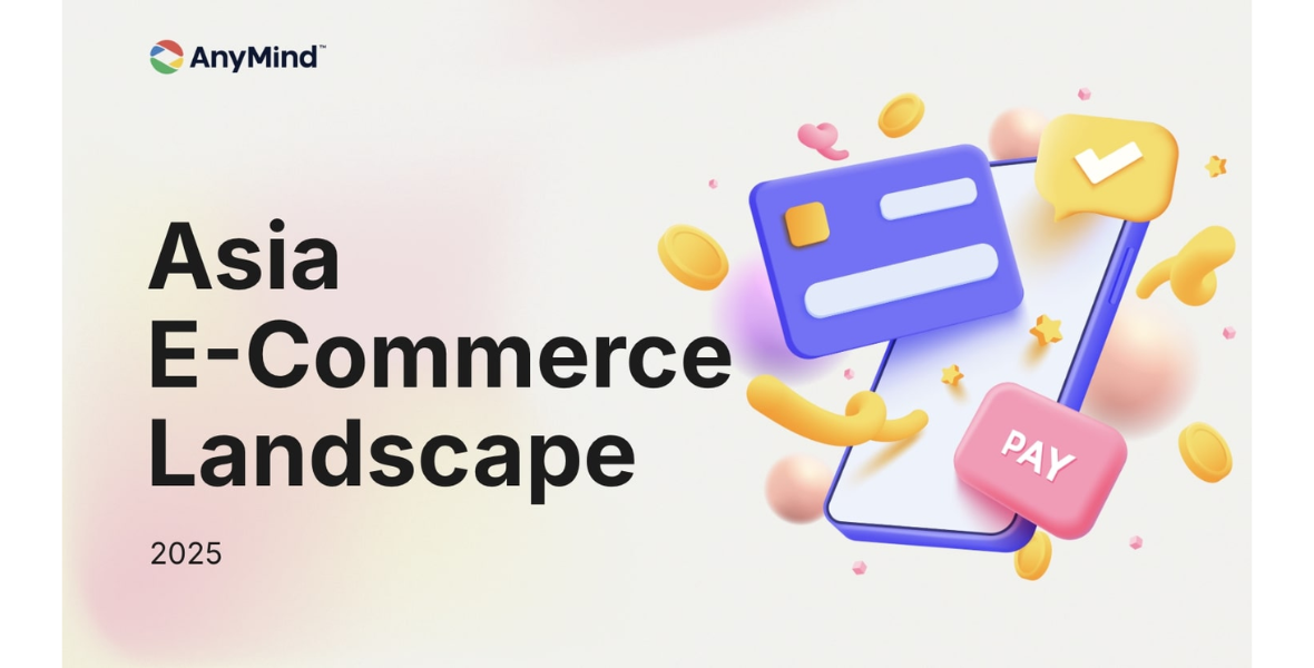 AnyMind Group, Asia E-Commerce Landscape Report, e-commerce platforms, Shopee, Lazada, Rakuten, TikTok Shop, social commerce, digital economy, e-commerce growth, Southeast Asia e-commerce, East Asia e-commerce, online shopping trends, mobile-first shopping, digital transformation, Japan e-commerce, China e-commerce, South Korea e-commerce, Vietnam e-commerce, Thailand e-commerce, Indonesia e-commerce, Malaysia e-commerce, Philippines e-commerce, Singapore e-commerce, Taobao, Douyin, Pinduoduo, Xiaohongshu, JD.com, Coupang, Naver, Amazon Japan, Yahoo Shopping Japan, Temu, AI in e-commerce, live shopping, consumer behavior trends, cross-border e-commerce, logistics in e-commerce, digital marketing, social shopping platforms,
