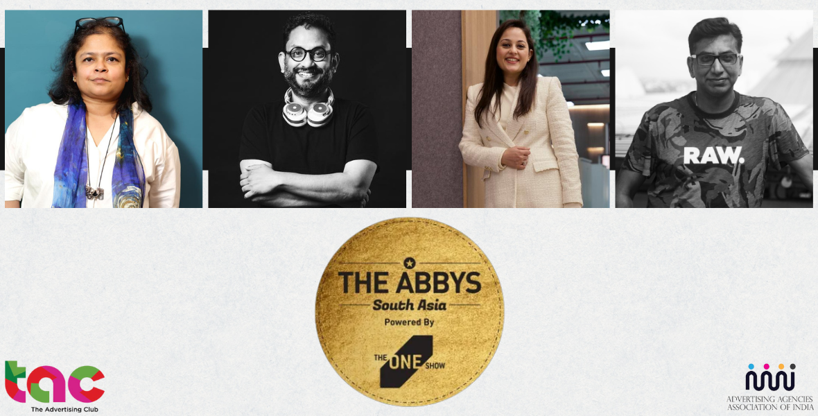 rajdeepak das, senthil kumar, chandni shah, anupama ramaswamy, publicis groupe, leo burnett, vml india, fcb kinnect, havas worldwide, abby awards 2025, goafest 2025, one show, taj cidade de goa, indian advertising, advertising awards india, creative leadership, mobile advertising, diversity equity and inclusion in advertising, video advertising, video film category abby, mobile category jury, creative jury abby, award-winning campaigns, cannes lions, spikes asia, d&ad, grand prix, advertising jury chairs, india ad industry, creative agency leaders india, advertising innovations, top advertising professionals india, women in advertising, inclusive advertising, impactful campaigns india, digital creativity, advertising excellence, ad industry news india,