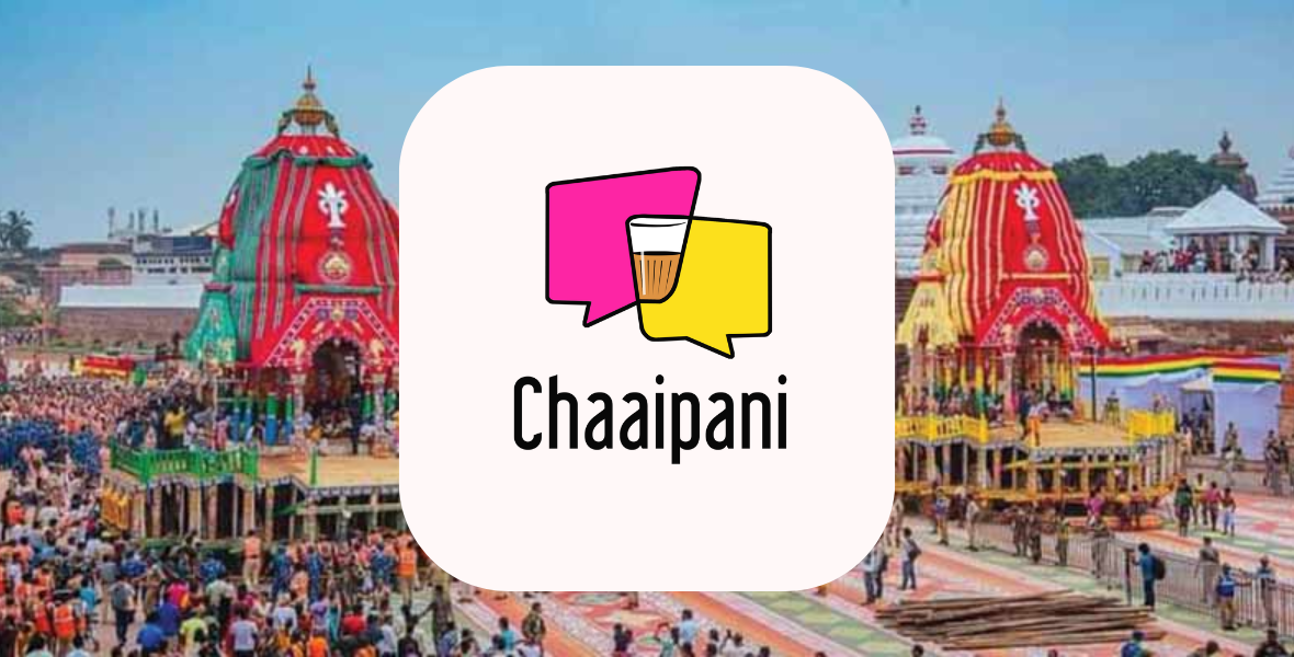 Chaaipani, Jagannath Puri Rath Yatra 2025, Jagannath Rath Yatra, brand activation partner, exclusive advertising partner, religious event India, Rath Yatra branding, faith-based marketing, Lord Jagannath, Lord Balabhadra, Devi Subhadra, Rath Yatra Puri Odisha, cultural branding, spiritual marketing, event sponsorship India, branding agency India, brand storytelling, Shruti Chaturvedi, festival advertising, devotional marketing, media agency India, experiential branding, Indian cultural events, Puri Rath Yatra, Gundicha Temple, Jagannath Temple, religious festival marketing, Chaaipani founder, advertising in festivals, Indian tradition and branding, on-ground activations, branding in spiritual events,