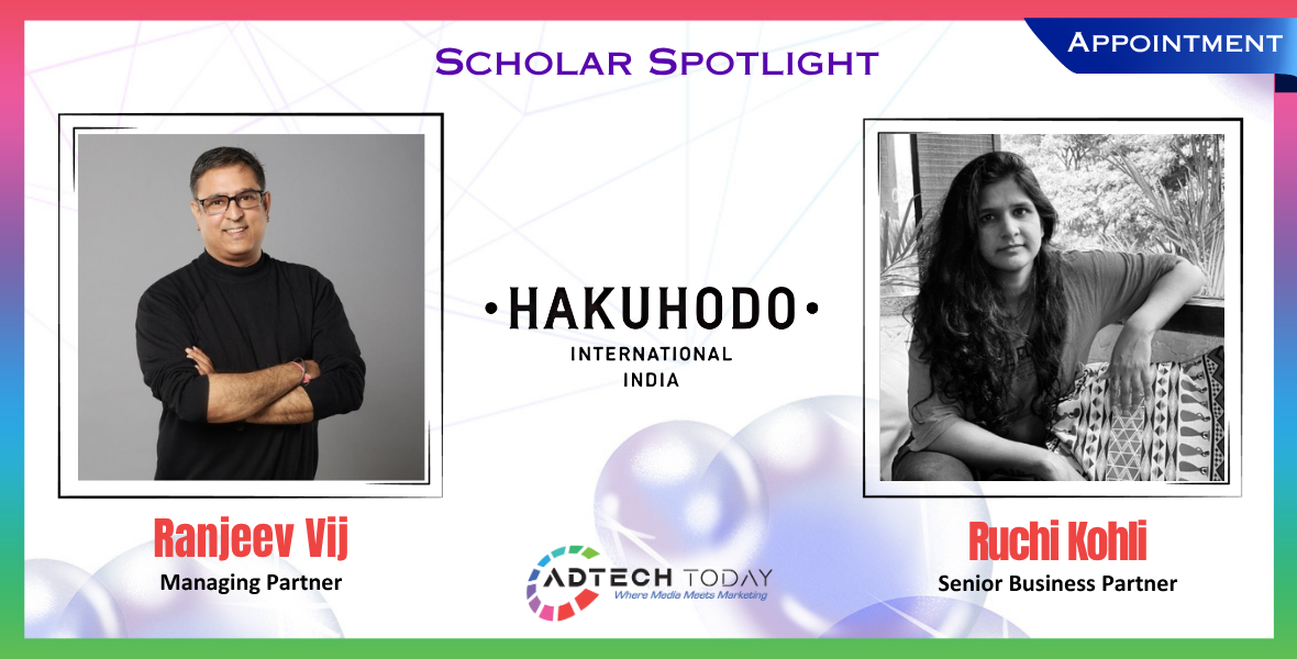 Hakuhodo India, Ranjeev Vij, Ruchi Kohli, Hakuhodo.Sync, advertising agency, marketing leadership, strategic hiring, business growth, Indian advertising industry, integrated marketing, brand strategy, consumer insights, agency leadership, creative problem solving, marketing appointments, advertising news India, Maruti Suzuki, digital marketing leaders, cultural insights, marketing communications,