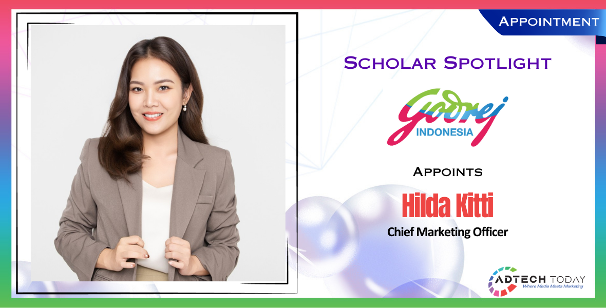 Hilda Kitti, Godrej Indonesia, Chief Marketing Officer, new CMO appointment, FMCG industry, marketing leadership, consumer-centric strategy, Abhinav Dwivedi, Rajesh Sethuraman, Tokopedia, TikTok Commerce, Meta, Facebook Indonesia, Unilever, Wall’s Paddle Pop, Vaseline, Rexona, Dove, brand manager, marketing executive, career move, LinkedIn announcement, marketing strategy, Indonesia marketing, executive leadership, CMO news, Godrej Consumer Products, revenue report, advertising spend, SKU rationalisation, marketing trends 2025, women in leadership, digital marketing, APAC marketing leaders,
