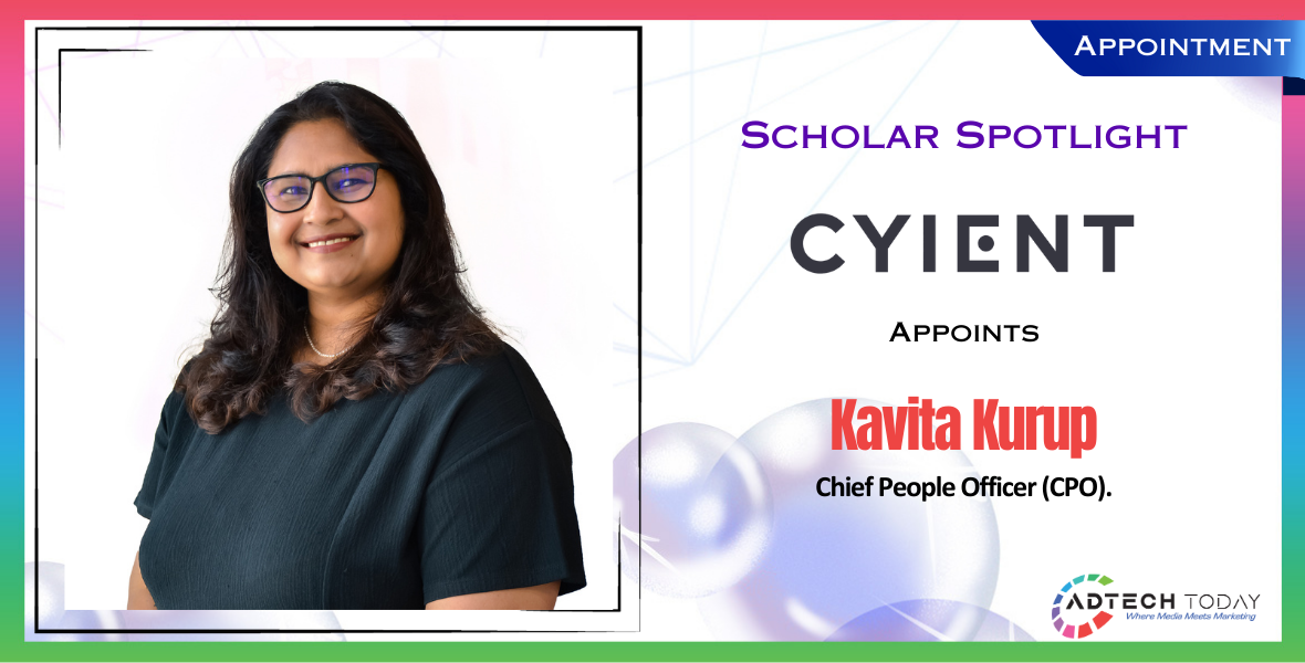 Cyient, Kavita Kurup, Chief People Officer, CPO appointment, global HR leadership, human resources management, talent strategy, leadership development, organizational effectiveness, workforce transformation, employee engagement, diversity equity and inclusion, DE&I initiatives, culture building, people-first culture, business transformation, agile organization, talent optimization, executive coaching, organizational development specialist, board-certified director, Harvard Business School alumna, people management, employee experience, human-centric leadership, future-ready workforce, global talent management, engineering solutions company, talent ecosystem, leadership in technology, strategic HR initiatives, corporate culture, human resources strategy, talent acquisition, workforce evolution, global talent strategy, enterprise agility, associate experience, business growth strategy, talent development, innovation in HR,