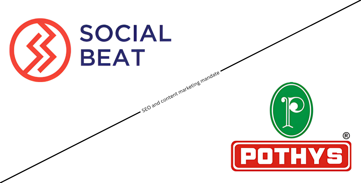 Social Beat, Pothys, SEO mandate, content marketing, digital marketing, textile brand, retail marketing, online visibility, organic growth, content strategy, digital growth partner, SEO strategy, Indian retail, ecommerce SEO, brand engagement, digital transformation, South Indian brands, marketing partnership, traditional retail, online branding,