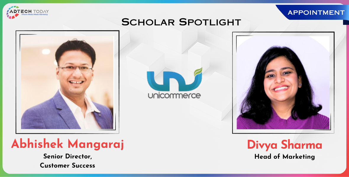 Unicommerce, Abhishek Mangaraj, Divya Sharma, customer success, SaaS leadership, enterprise SaaS, marketing head, ecommerce solutions, Unicommerce leadership, B2B SaaS, marketing strategy, digital commerce, ecommerce India, Shipway, Convertway, SaaS industry, demand generation, marketing communications, customer retention, Unicommerce appointments, ecommerce growth, SaaS marketing,