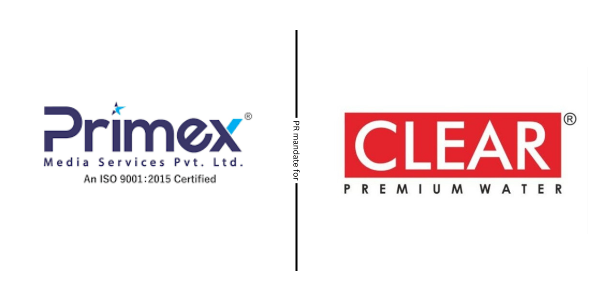 Primex Media Services, CLEAR Premium Water, PR mandate, public relations agency India, media management, strategic communications, brand positioning, media relations, press release dissemination, crisis communication, content development, press conferences, media monitoring, Nitesh Desai, Nayan Shah, packaged drinking water, PR agency Surat, trusted communications partner, brand equity, brand image, PR collaboration, communications strategy, PR renewal, ongoing PR mandate, reputation management,