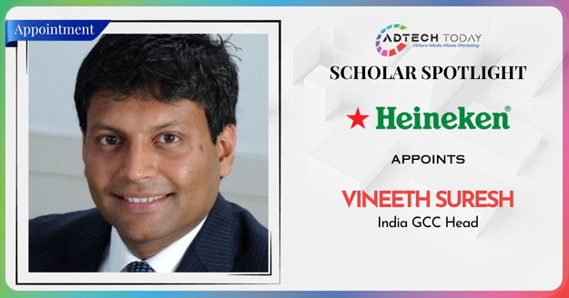 Vineeth Suresh, HEINEKEN, HEINEKEN India, HEINEKEN Business Services India, HEINEKEN GCC, India GCC leadership, Hyderabad global capability center, HEINEKEN Hyderabad, Vineeth Suresh HEINEKEN, Vineeth Suresh KPMG, Vineeth Suresh Diageo, Vineeth Suresh Tesco, HEINEKEN appointment 2025, global business services, strategic delivery hub, HEINEKEN evergreen strategy, global services ecosystem, GCC leader India, consumer markets GCC, retail sector leadership, business transformation, agile operations, global innovation hub, HEINEKEN global strategy, Ákos Magyari, HEINEKEN N.V., HEINEKEN leadership news, Vineeth Suresh LinkedIn update, HEINEKEN global expansion, enterprise transformation, shared services leadership, global operations India, future-ready GCC India, leadership news 2025,