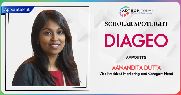 Aanandita Dutta appointed as Vice President – Marketing and Category Head at Diageo India