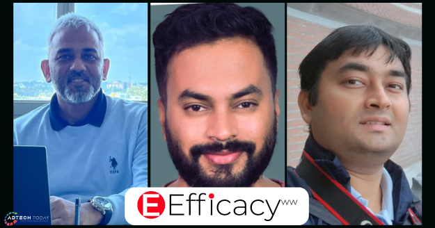 Efficacy Worldwide announces senior leadership appointments: Somnath Sarkarr as National Investment Director, Prajesh Dutta as National Director – Strategy & Innovation, and Raj Choudhary as Business Head – South