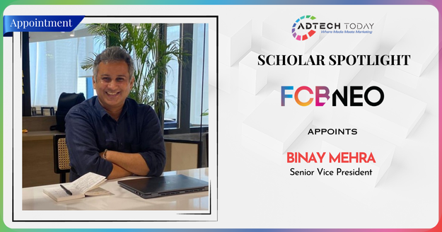 FCB NEO appoints Binay as Senior Vice President,