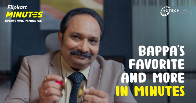 Flipkart Minutes Ganesh Chaturthi campaign featuring digital-first film, temple prasad delivery in minutes, mobile charging stations, and festive manjira giveaways