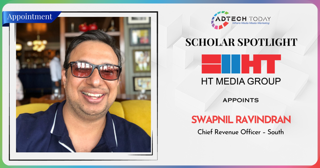 Swapnil Ravindran appointed as Chief Revenue Officer South at HT Media Group