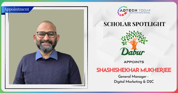 Shashishekhar Mukherjee appointed as General Manager – Digital Marketing & D2C at Dabur India