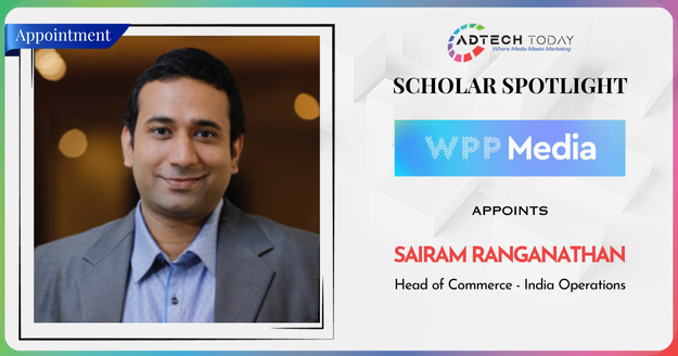 Sairam Ranganathan appointed as Head of Commerce for WPP Media