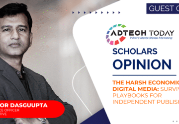 Independent digital publisher analyzing survival strategies in India’s challenging digital media economy with focus on monetization and audience engagement