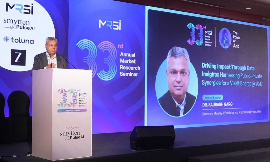 MRSI 33rd Annual Market Research Seminar honors Kantar Insights and Bharti Airtel for outstanding research and showcases innovation and collaboration in India’s insights industry